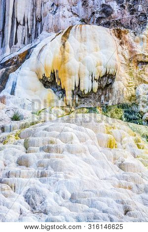 Dripstones In Turkish City Resadiye, Turkey, Asia