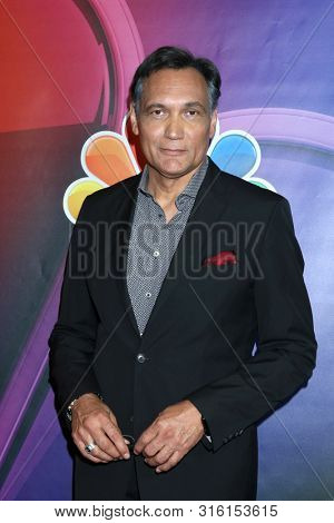 LOS ANGELES - AUG 8:  Jimmy Smits at the NBC TCA Summer 2019 Press Tour at the Beverly Hilton Hotel on August 8, 2019 in Beverly Hills, CA