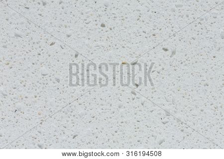 Simple Delicate Texture Synthetic Stone On Macro.