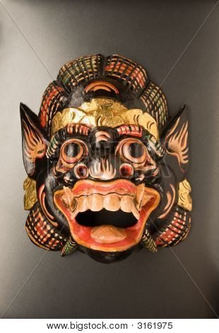 _Mask 회색 Background_에 행사에 대 한
