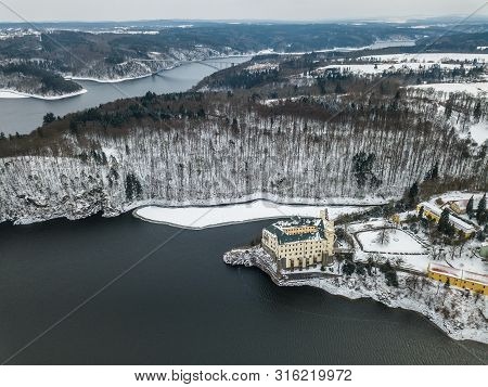 Orlik Castle Was Established As A Royal Castle Beside A Ford Across The River Vltava In The Second H