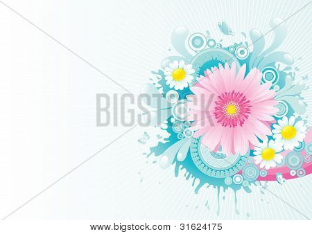 blomstrende sommer