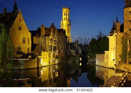Rozenhoedkaai, en af seværdigheder i Brugge
