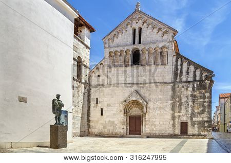 Church Of St. Chrysogonus Is A Roman Catholic Church Located In Zadar, Croatia, Named After Saint Ch
