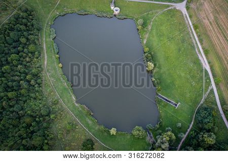 The Lipno Reservoir  Is A Dam And Hydroelectric Plant Constructed Along The Vltava River In The Czec