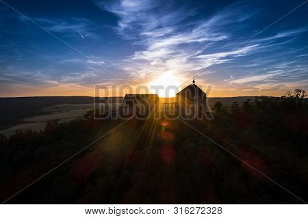 Tocnik Castle Lies In The Central Bohemian Region. It Was Built During The Reign Of Wenceslaus Iv At