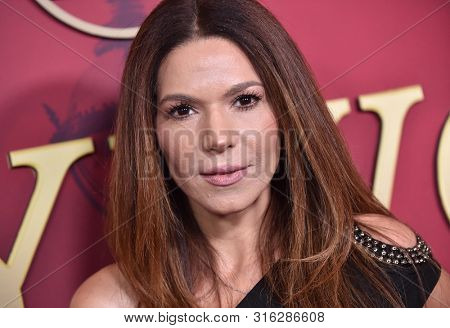 LOS ANGELES - JUL 24:  Romina Laino arrives for the Epix's 'Pennyworth' Los Angeles Premiere on July 24, 2019 in Hollywood, CA                