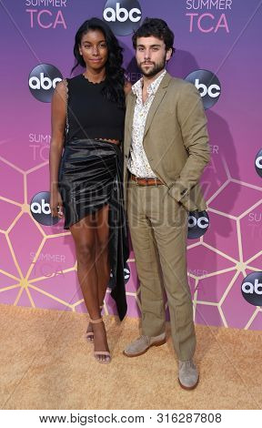 LOS ANGELES - AUG 05:  Jack Falahee arrives for the ABC's Summer TCA All Star Party on August 05, 2019 in West Hollywood, CA                