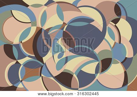 Abstract composition. Texture for design. Abstract dolphin.