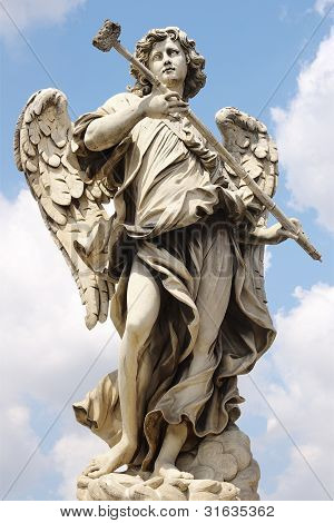 Ponte Sant'Angelo. Roma, İtalya