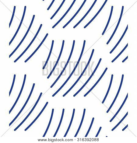 Linear Pattern, Vector Background With Lines, Vector Illustration
