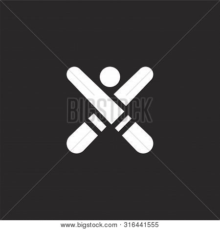 Billiard Icon. Billiard Icon Vector Flat Illustration For Graphic And Web Design Isolated On Black B
