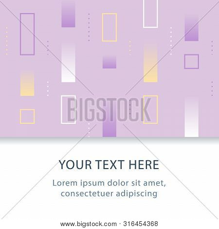 Abstract Geometric Background, Subtle Pattern, Graphic Design, Decoration Header, Creative Patchy Ba