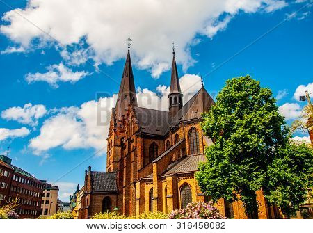 Petri Kyrka Church In The City Of Malmo In Sweden