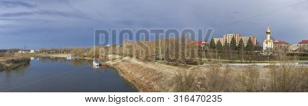 Dniester River In Tiraspol, Transnistria