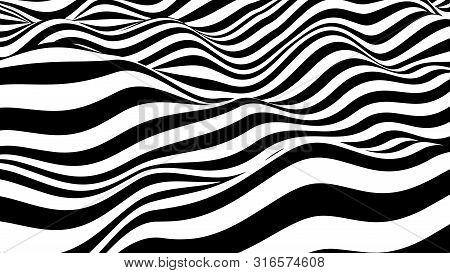 Abstract Blue Digital Background. Big Data Visualization. Science Background. Big Data Complex With