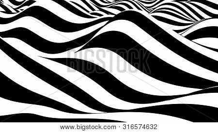 Abstract Blue Digital Background. Big Data Visualization. Science Background. Big Data Complex With