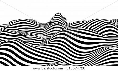 Abstract Blue Digital Background. Big Data Visualization. Science Background. Big Data Complex With