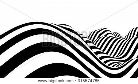 Abstract Blue Digital Background. Big Data Visualization. Science Background. Big Data Complex With