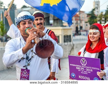 Skopje/north Macedonia-august 28 2018: