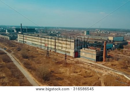 Old Soviet Factories In Dzerzhinsk. Chemical Factory.