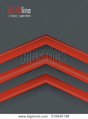 Bright Vector Modern Design Template. Annual Report Elements For Your Work. Colorful Layout, Magazin