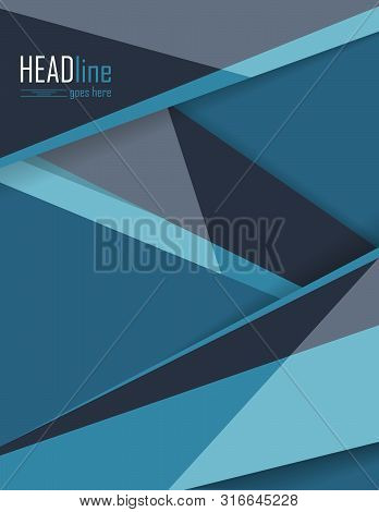 Bright Vector Modern Design Template. Annual Report Elements For Your Work. Colorful Layout, Magazin