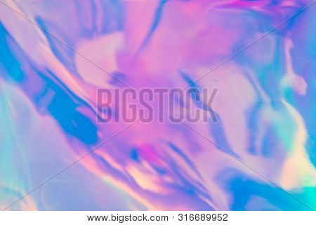 Pastel Colored Holographic Background