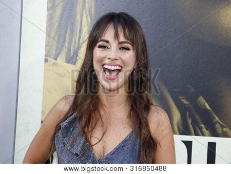 Maria Elisa Camargo at the Los Angeles premiere of 'The Kitchen' held at the TCL Chinese Theatre IMAX in Hollywood, USA on August 5, 2019.