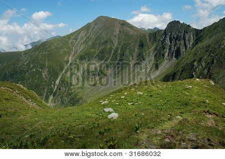 Fagaras vuoria Etelä-Karpaatit, Romania