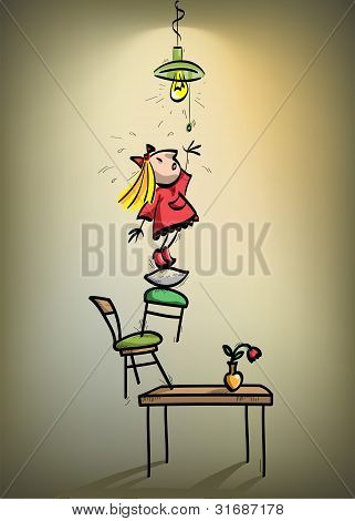 Una bambina