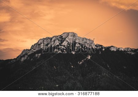 Oetscher Mountain In The Ybbstaller Alpen, Austria