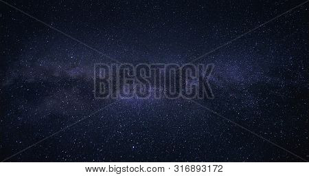 Astrophoto Of A Milky Way Galaxy Seen From Cyprus Island In October
