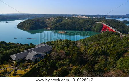Landscape Of Ise Bay At Sunny Day
