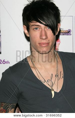 LOS ANGELES, CA - 26. června: Trace Cyrus na Disney Channel zdarma koncert Miley Cyrus na celebrat