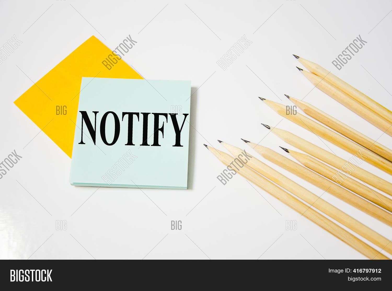 Notify Word Written On Image & Photo (Free Trial) | Bigstock