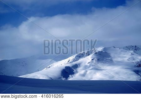 Winter in Godeanu Mountains, Carpathians, Romania, Europe