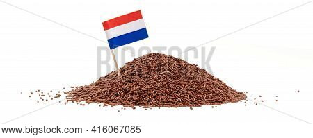 Typical Dutch Chocolate Sprinkles (hagelslag)