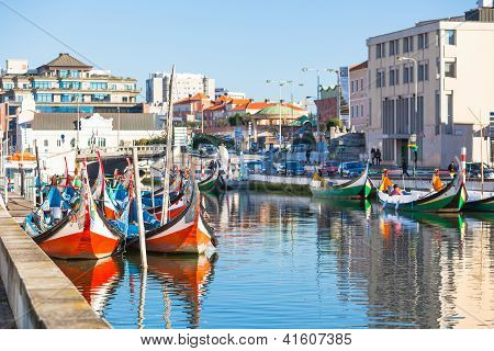 Vista de Aveiro, Portugal