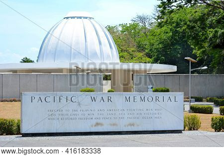 CORREGIDOR, PHILIPPINES - APRIL 3, 2016: Pacific War Memorial on the island of Corregidor in Manila Bay.