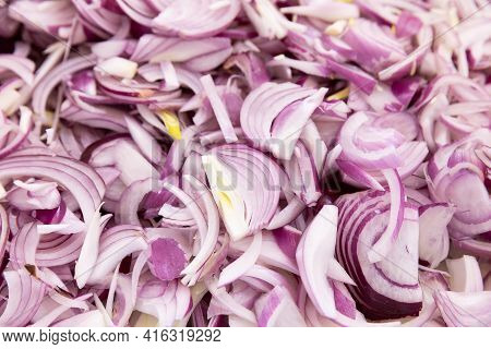 Red Indian Onion Sliced