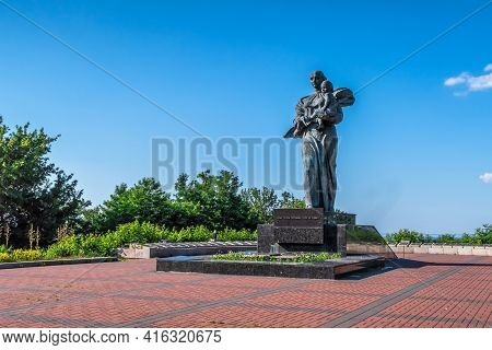 Monument To The Fallen Soldiers In Kaniv, Ukraine