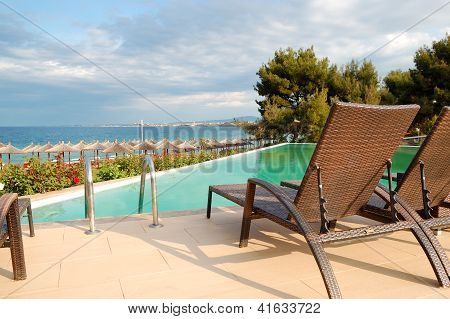 Uima-allas Beach moderni luksushotelli Halkidiki, Kreikka