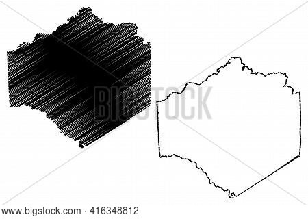Dinwiddie County, Commonwealth Of Virginia (u.s. County, United States Of America, Usa, U.s., Us) Ma