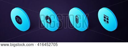 Set Isometric Online Shopping On Mobile, Pos Terminal With Credit Card, Consumer Or Customer Product