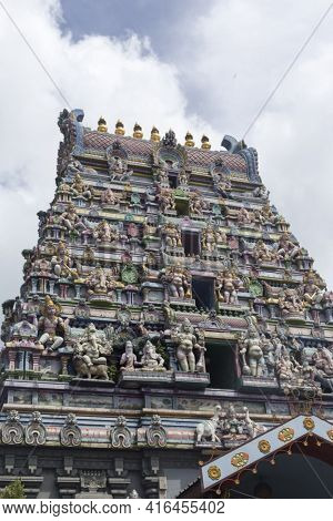 Hindu Temple In Seychelles