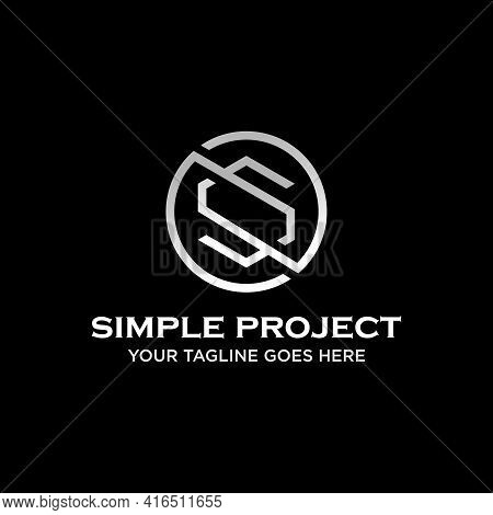 Letter S Logo Vector Stock. Circle Abstract Design Concept. Can Be Used As A Symbol Related To Initi