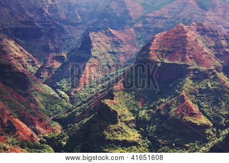  แคนยอน Waimea เกาะ ฮาวาย