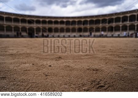 Bull Arena In The Spanish Town Of Ronda