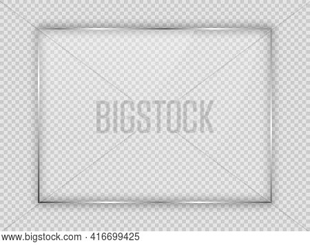 Glass Plate Rectangle Vector & Photo (Free Trial) | Bigstock
